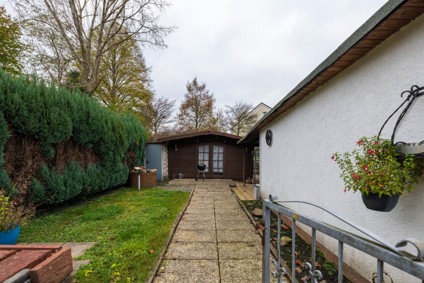 Eingang zum hinteren Garten